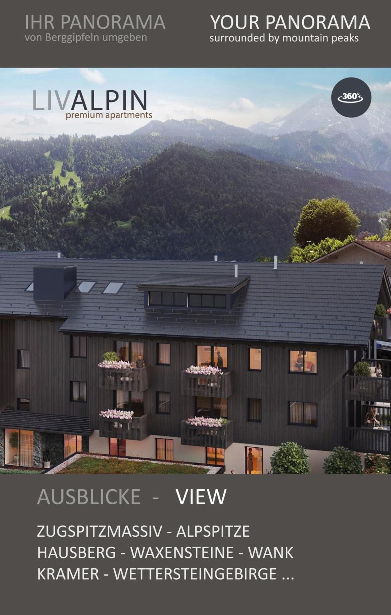 Livalpin View Lägenhet Garmisch-Partenkirchen Exteriör bild